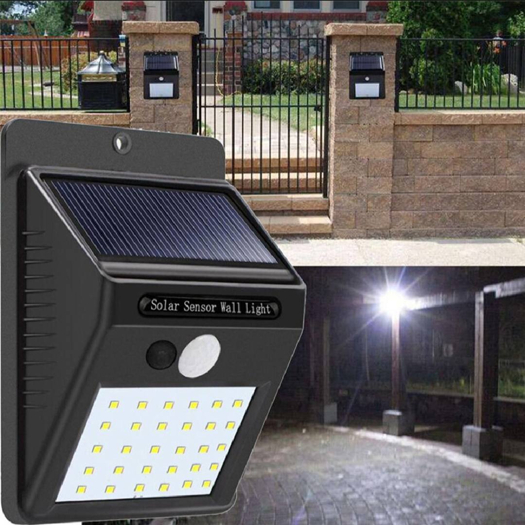 Solar Charging LED Sensor Light